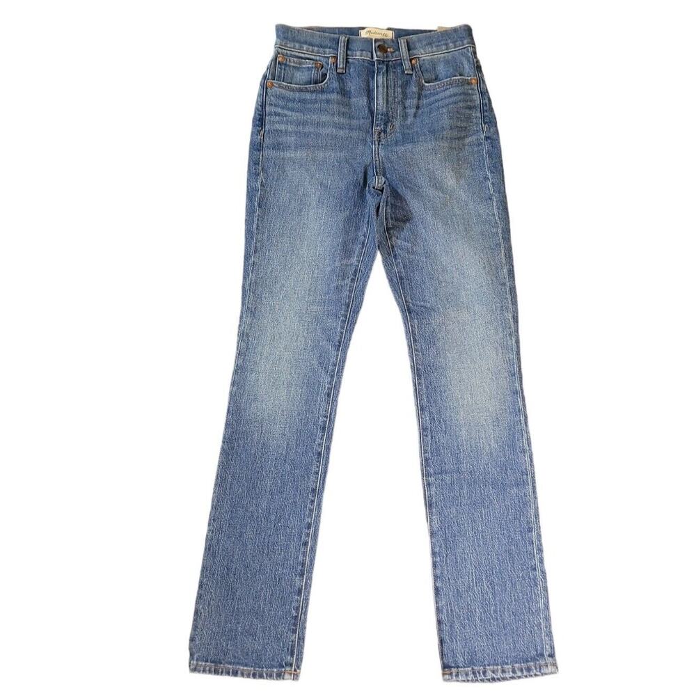 NWT Madewell High-Rise Slim Boyjean 23 Minimal Coastal Chic